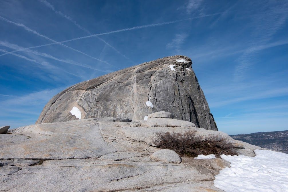 Hiking Half Dome in the shoulder season