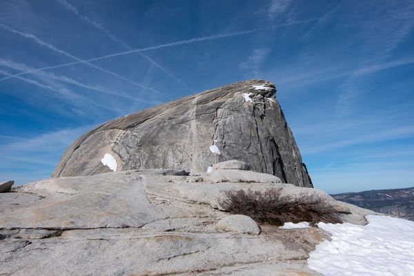 Hiking Half Dome in the shoulder season